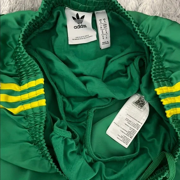 LIKE NEW WORN ONCE LIMITED EDITION Adidas Men Brazil 3-Stripe Woven Track Shorts